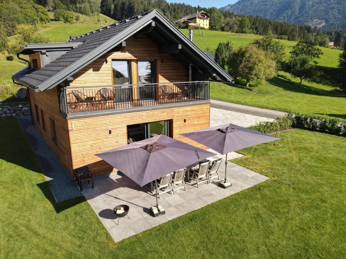 Luxury Chalet Mauthner Alm Kotschach-Mauthen Bagian luar foto