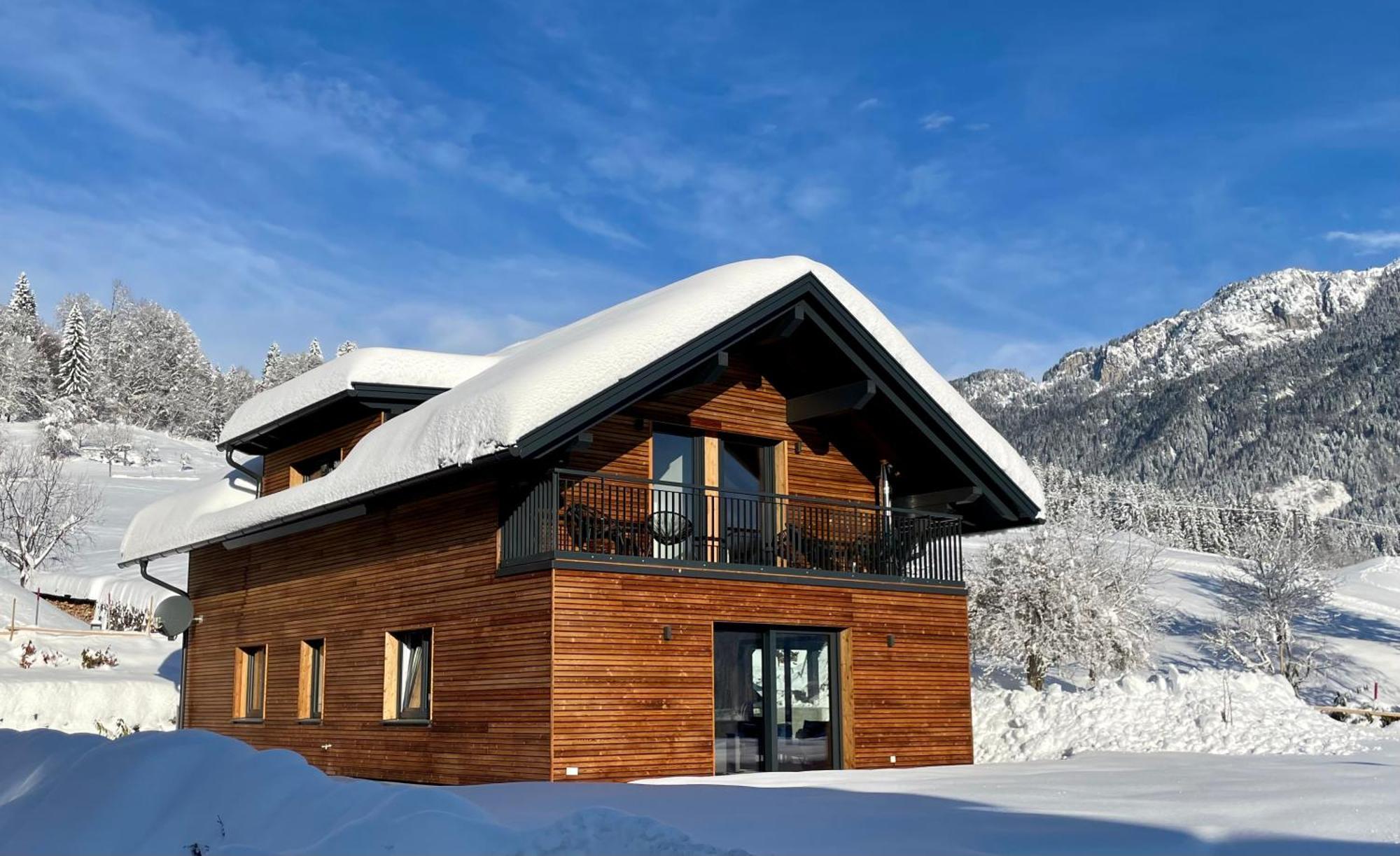 Luxury Chalet Mauthner Alm Kotschach-Mauthen Bagian luar foto